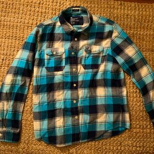 Men’s Blue Flannel - American Eagle XL